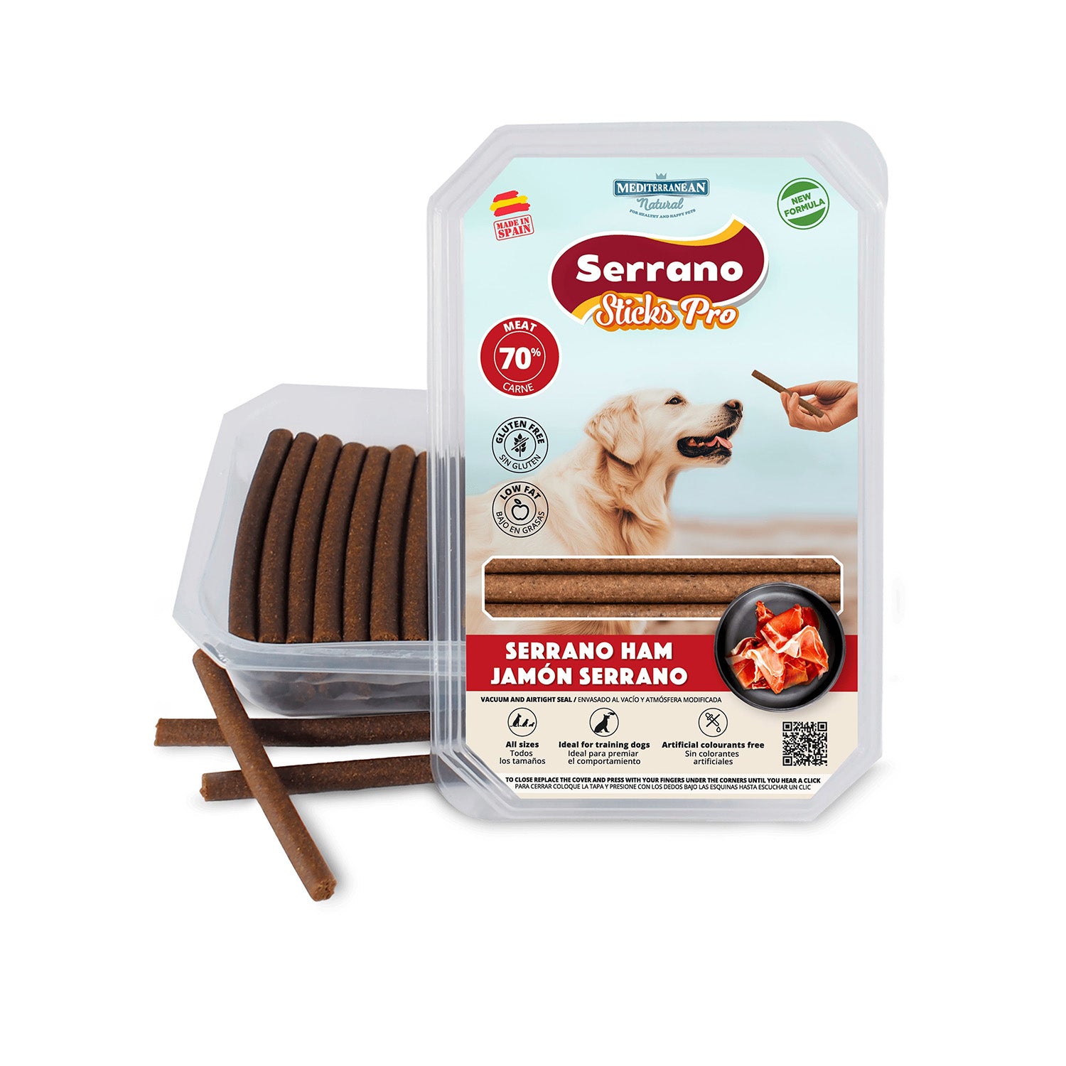 Serrano Sticks Pro - Premium para Perros