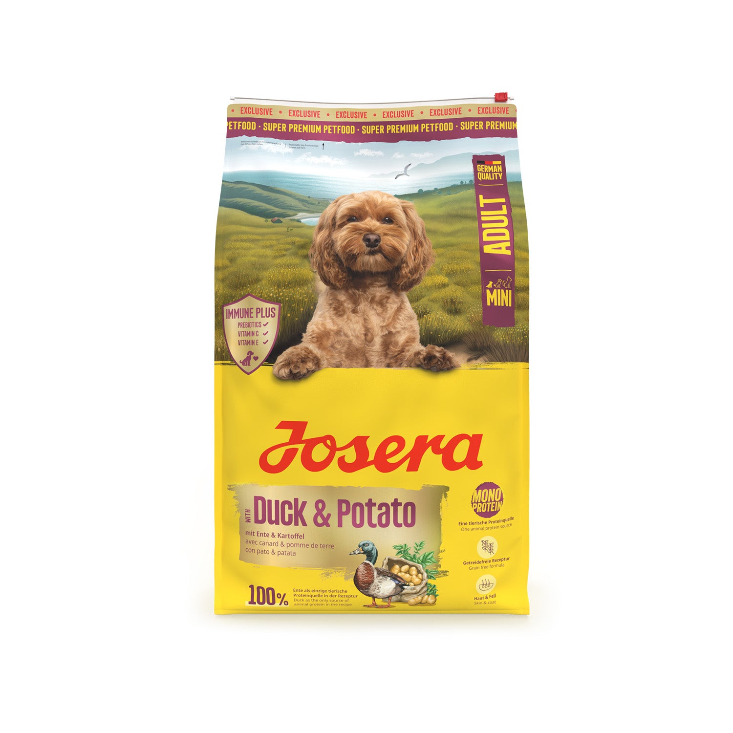 Alimento Seco Josera Mini Duck & Potato