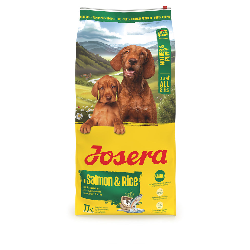 Alimento para Madre y Cachorro JOSERA Salmon & Rice