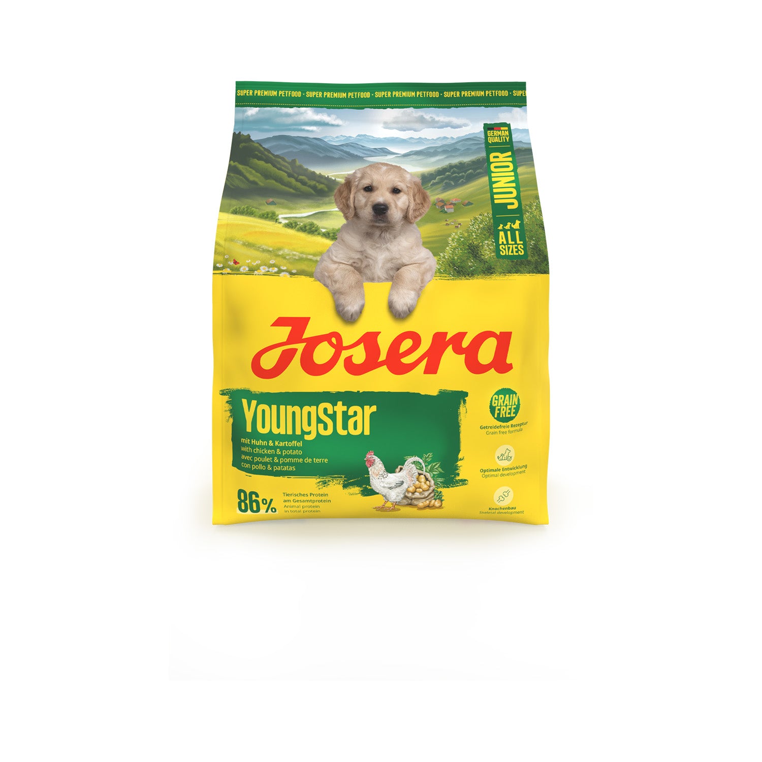 Pienso Josera YoungStar para Cachorros y Perros Jóvenes
