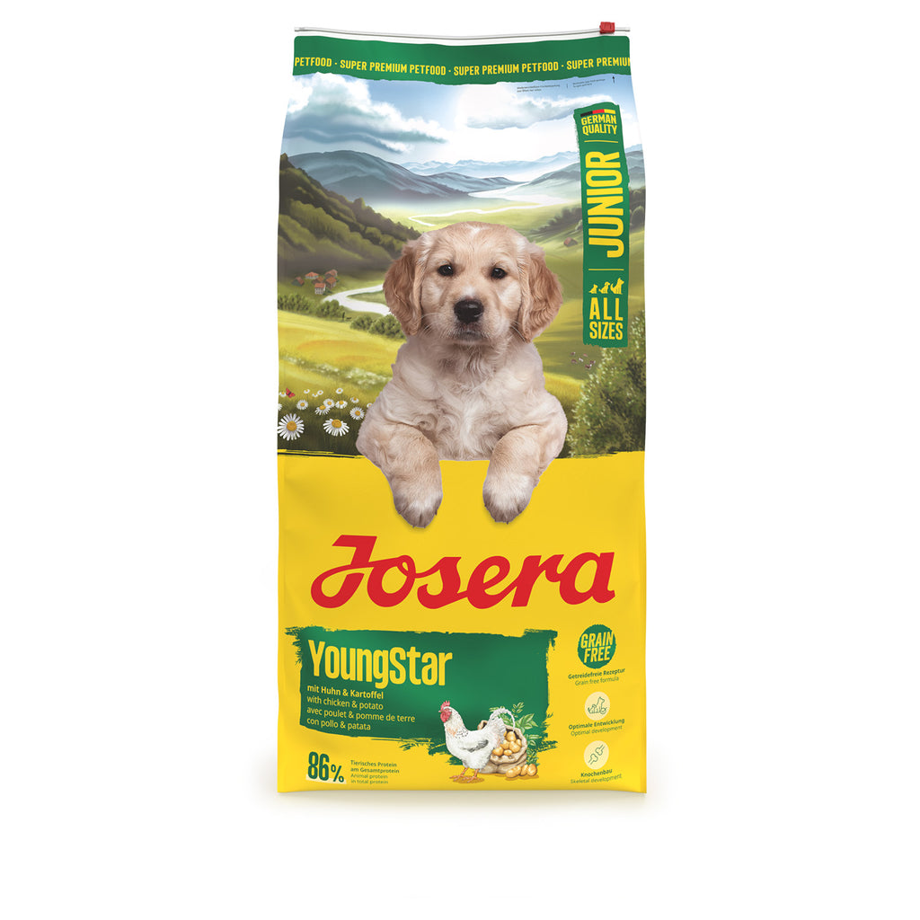 Pienso Josera YoungStar para Cachorros y Perros Jóvenes