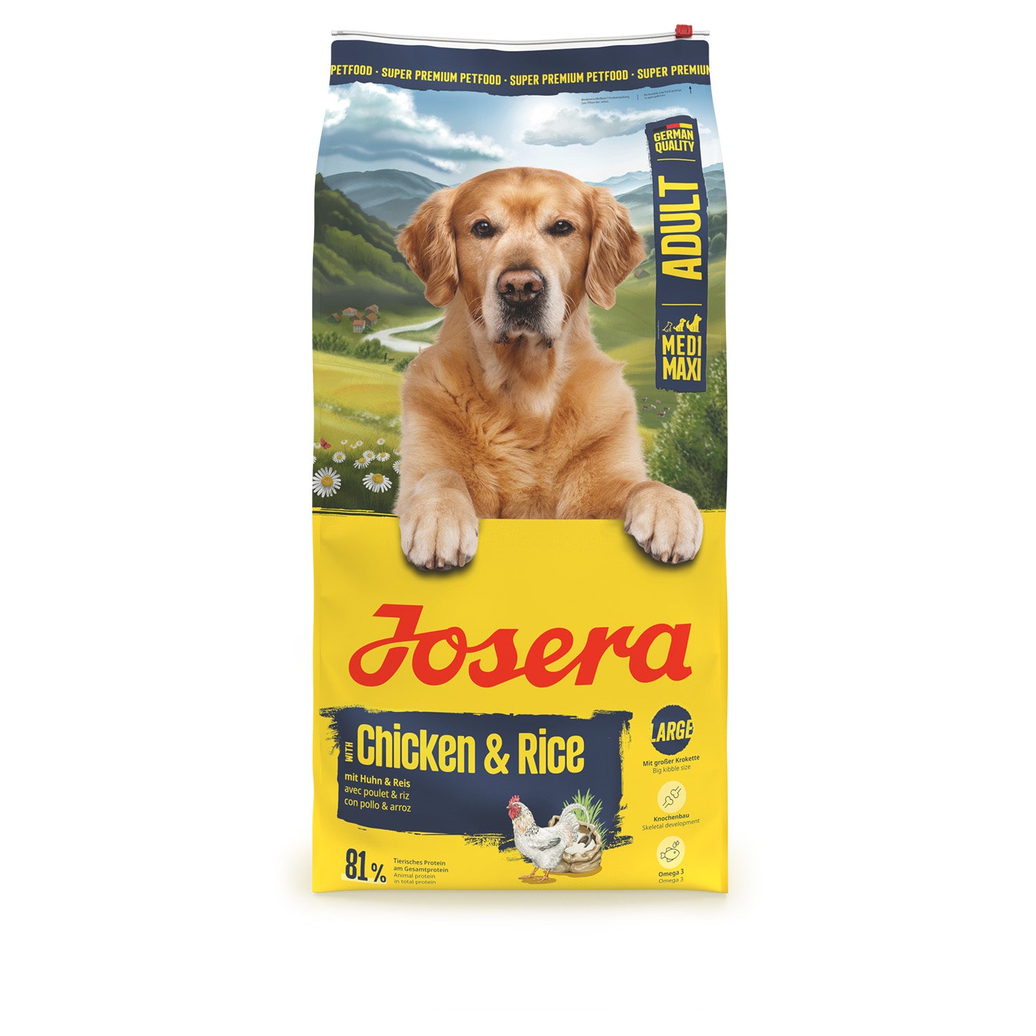 Pienso Josera Medi/Maxi Pollo y Arroz