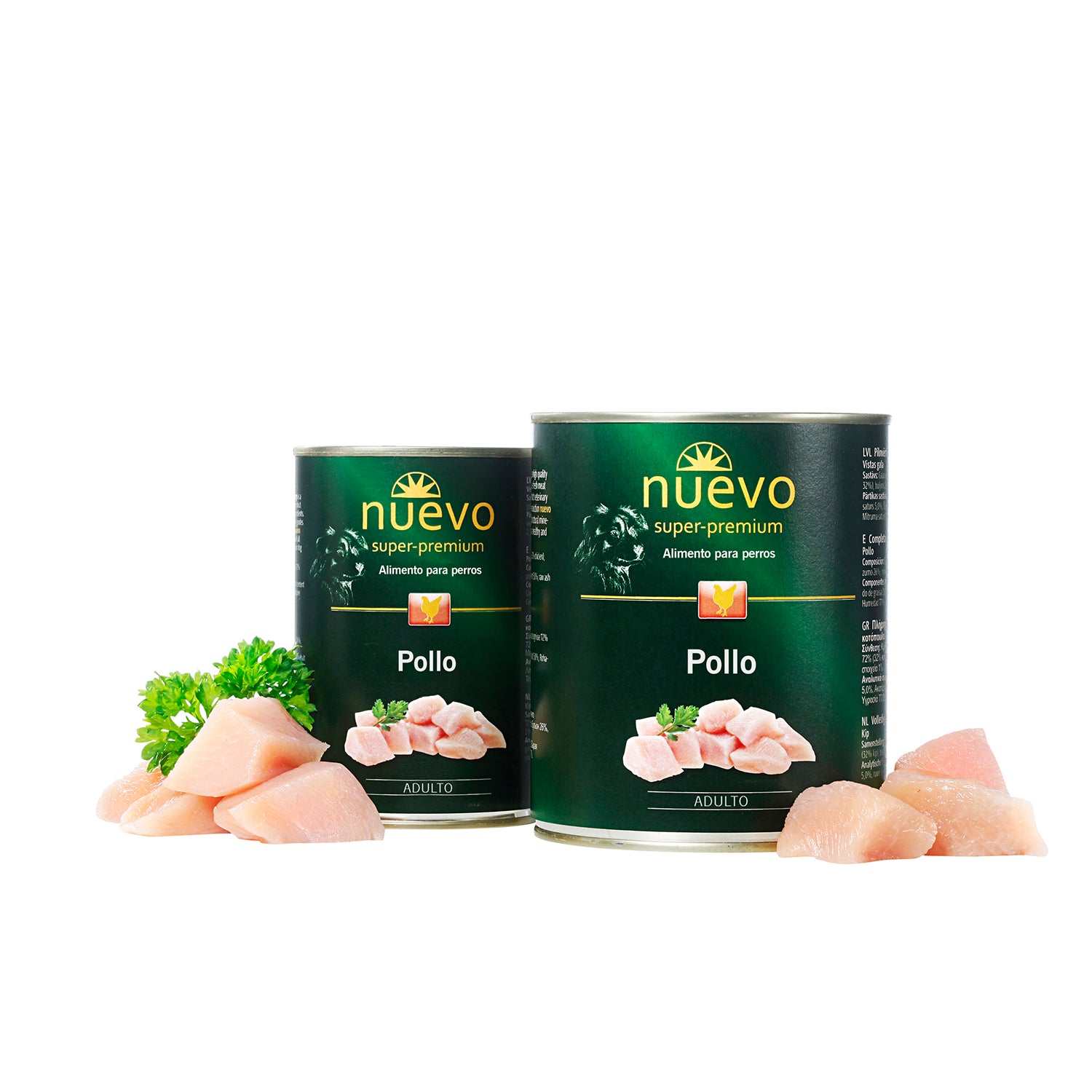 Comida húmeda para perros adultos con pollo - NUEVO