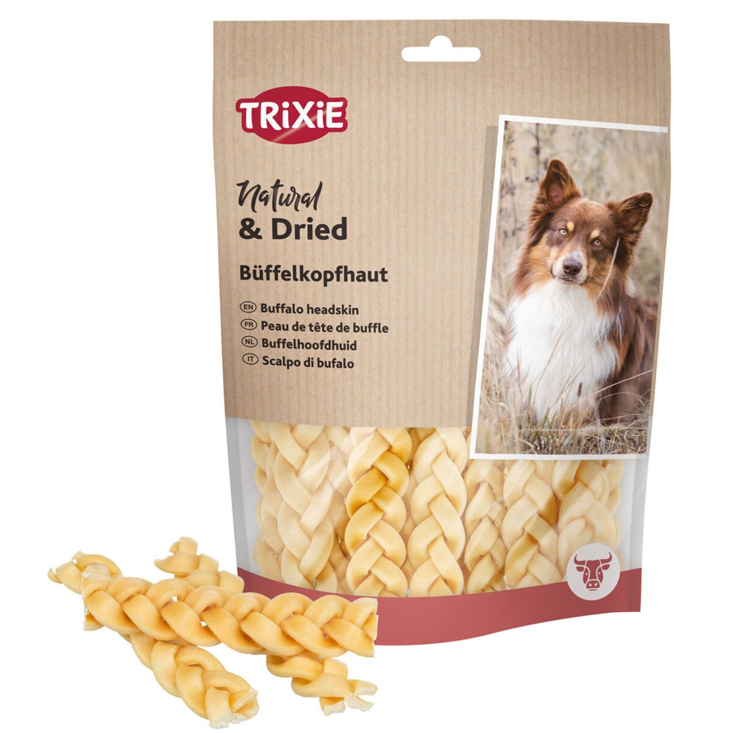 Piel de Búfalo Deshidratada para American Hairless Terrier - TRIXIE